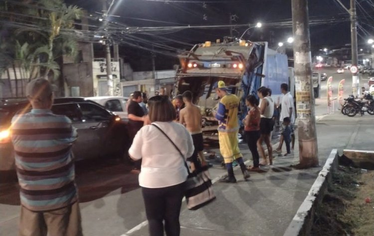 Gari é atropelado durante expediente de trabalho em Mussurunga