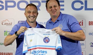 Com piadas e sorrisos, Ceni traz versão paz e amor para Salvador: "Sorria, você está na Bahia"