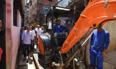 Bruno Reis vistoria final das obras da Casa da Mulher Brasileira