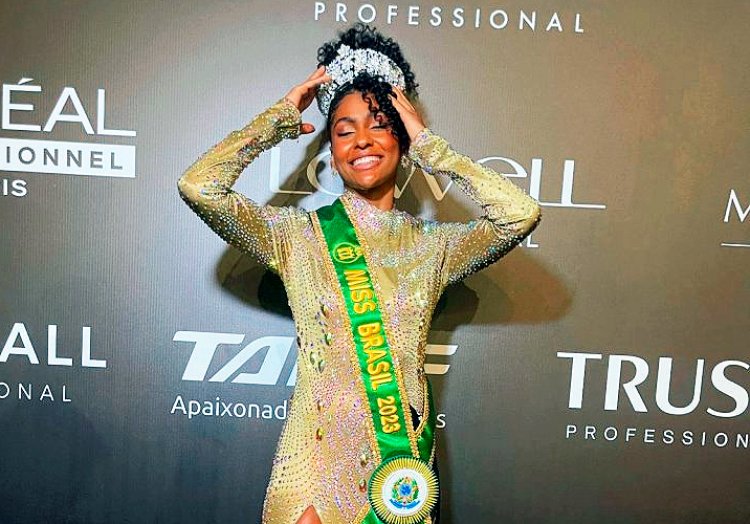 Marielle Paixão moradora de Cajazeiras, é coroada Miss Brasil 2023