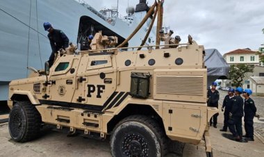 Novos blindados da PF enviados à BA e ao RJ são resistentes a ataques de granadas e equipados com metralhadoras