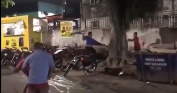 Uma pessoa é baleada durante briga generalizada no bairro de Cajazeiras IV