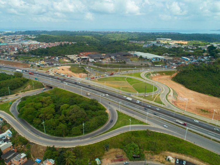 Nova ligação BR-324 / Estrada do Derba em Águas Claras é inaugurada