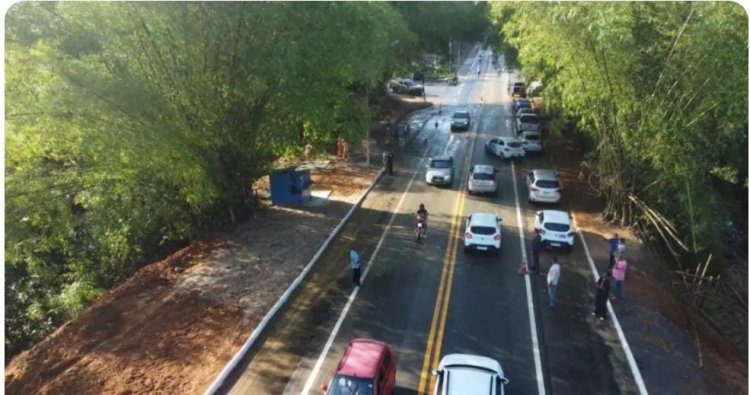 Governador entrega obra emergencial na Estrada do Derba, libera tráfego na região e anuncia duplicação da rodovia