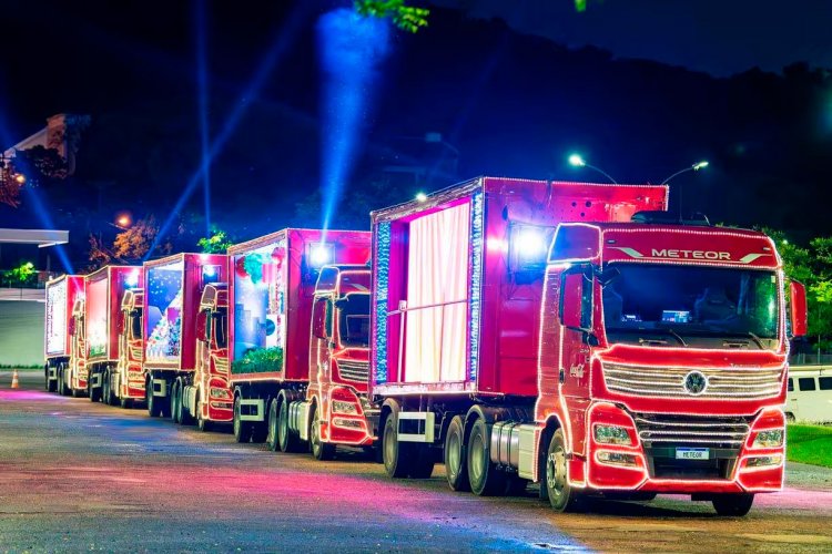 Caravana de Natal da Coca-Cola chega em Cajazeiras no dia 04 de dezembro