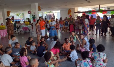 Núcleo de Assistência Comunitária celebra o Natal com crianças e jovens portadores de deficiência intelectual