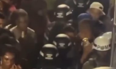 homem é agredido por guarda municipal durante pré-carnaval de Salvador