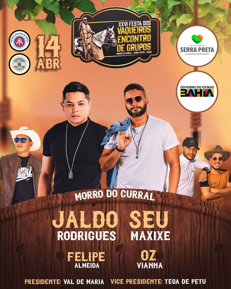 Show de Seu Maxixe na Festa dos Vaqueiros em Serra Preta, Bahia