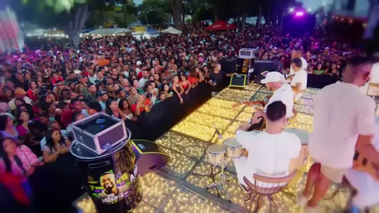 Show de Toque Dez em Cachoeira na Bahia encanta público local