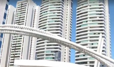 Mulher se joga do quinto andar de prédio de luxo em Salvador para fugir de agressões do companheiro