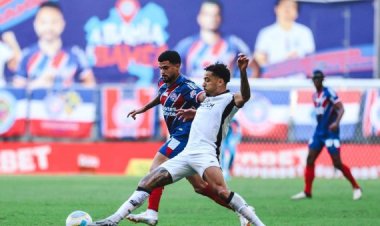 Botafogo perde a liderança em empate quente com o Bahia em Salvador