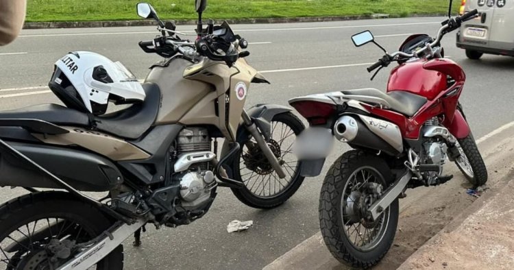 PM prende homem com moto clonada no bairro de Pau da Lima, em Salvador