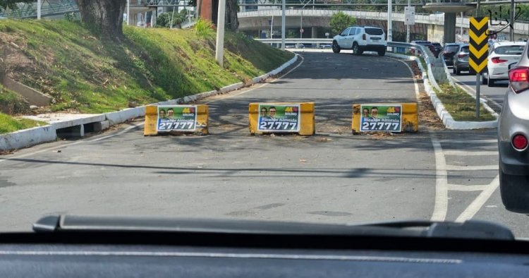 Lixo das eleições bate recorde em Salvador e presidente da Limpurb cobra sobre adesivos: "TRE devia fazer eles tirarem"